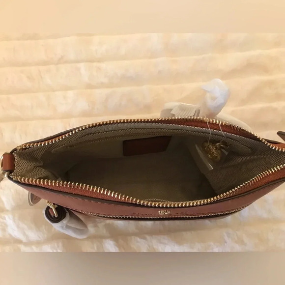 Spartina 449 Leather Convertible Crossbody Wristlet NWT - Picture 6 of 15